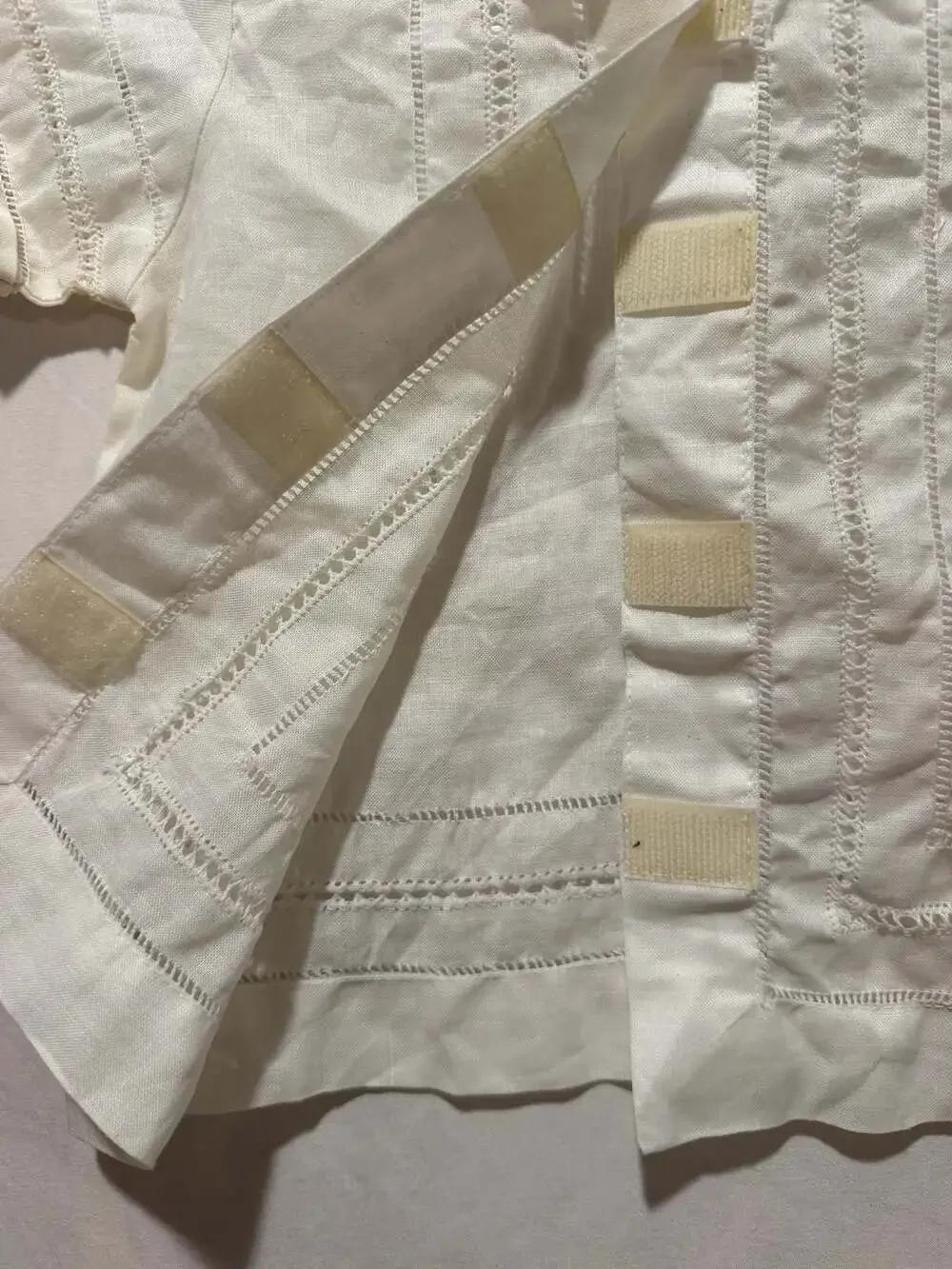Designs by Rendezvous Inc. Heirloom Toddler Boy Short Sleeve Linen Shirt